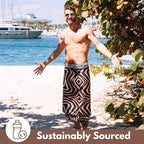 ECCOSOPHY Microfiber Beach Towel - Sand Free Towels are Quick Dry, Light Weight, Super Absorbent - Perfect Pool, Travel, Cruise, Camping Essentials - Oversized Extra Large for Adults 71x35 in