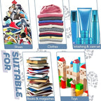 50 Pcs Shoe Bags for Travel,Large Transparent Travel Shoe Bags for Packing,Clear Plastic Drawstring Bags Shoe Dust Bags,Portable Shoes Organizers Pouch with Rope for Men and Women