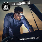 Energizer LED Headlamps PRO260 (16-Pack), IPX4 Water Resistant Headlamps, High-Performance Head Light for Outdoors, Camping, Running, Storm, Survival LED Light for Emergencies (Batteries Included)