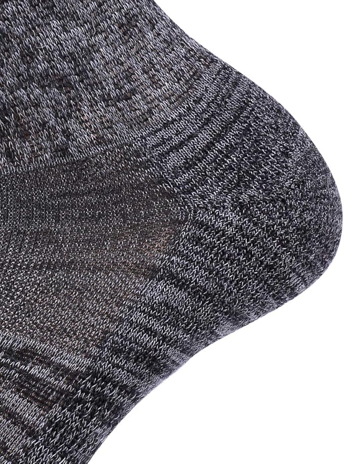 EnerWear 4 Pack Women's Merino Wool Outdoor Hiking Trail Crew Sock