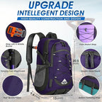 IGOLUMON Hiking Backpack 40L Packable Lightweight Camping Backpack Men Women Waterproof Hiking Daypack Outdoor Travel Daypack