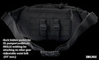 Tactical Waist Bag Utility Fanny Pack Small Hip Belt Bag Crossbody Sling Pack for Outdoor Every Day Carry, Hiking, Camping, Travel