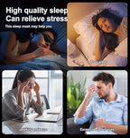 Soft Silicone Sleep Mask for Dry Eyes, Moisture-Retaining Eye Mask for Sleep, Reusable and Washable, Lightweight Comfortable Fit for Insomnia, Yoga, Meditation, Naps, Travel, and Stress Relief