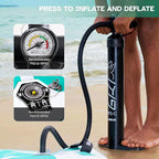 10’6’’ Portable Inflatable Stand Up Paddle Board (SUP) for Adults and Youth with Non-Slip Deck – Complete Accessories Kit, Perfect for Fishing, Yoga, Fitness & Family Fun