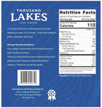 Thousand Lakes Freeze Dried Vegetables - Whole Peas 2-pack 3.5 ounces (7.0 ounces total) | No Salt Added