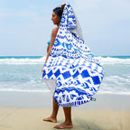 Elite Trend Quick Dry Towel Extra Large 78x35 Inch - Microfiber Beach Towel - Perfect for Beach, Travel, Swimming, Pool, Yoga, Hiking, Camping - Lightweight, Fast Drying, Compact for Adults (Aztech)