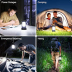 Camping Lantern, 3200LM LED Lanterns for Power Outages, 4600mAh Phone Charger & Rechargeable Lantern, 5 Light Modes Camping Lights & Lanterns for Hurricane/Emergency, CT CAPETRONIX Camping Accessories