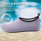 Deevike Water Shoes for Women Men Barefoot Quick-Dry Aqua Socks Slip-on for Beach Swim Surf Yoga Exercise