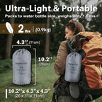 TREKOLOGY Camping Sleeping Pad – Ultra-Lightweight, 4" Thick Camping Mat with 7.2 R-Value for All Seasons – Compact, Durable & Waterproof – Ideal for Backpacking, Hiking, and Outdoor Adventures UL R7