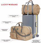 Lucky Travel Duffel Bags 85L, Gym Bag, Travel Bag & Large Duffle Bag for Men, Foldable Overnight Weekender Bags for Women & Men with Adjustable Shoulder Strap,