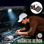 Mossy Oak 600 Lumens LED Headlamp, Dual Power Source, Motion Sensor Head Lamp with Magnetic Base, Stepless Dimming, Memory Mode for Camping, Running, Hiking