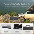 Renogy 100W Portable Solar Panel Suitcase, 25% High Efficiency N-Type Foldable Solar Charger for Power Station, Durable for Decades, 19% Lighter with Kickstands, for RV Camping Off-Grid Blackouts