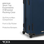 TUMI - Aerotour 4 Wheel Expandable Luggage - Men's and Women's Lightweight Business and Leisure Travel Suitcase - 26" Short Trip Expandable Packing Case, Navy