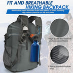 IGOLUMON Hiking Backpack 40L Packable Lightweight Camping Backpack Men Women Waterproof Hiking Daypack Outdoor Travel Daypack