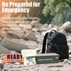 Emergency Food Supply - Original Flavor Hardtack, Mre Meals 2025, 4 Days Emergency Meals Survival Foods Bars, Emergency Supplies for Disaster Preparedness, Tin Pack, Long Shelf Life