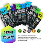 Body 6-Count Wipes - Original Disposable Wipes, Individually Wrapped for the Gym, Workout, Hiking, Travel, and Sport (Mixed Trial 6 Pack)