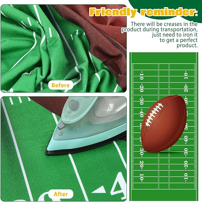 EBOOT 10 Pack Oversized Beach Towel Set Extra Large Pool Towels Microfiber Quick Dry Swim Blanket for Adult Women Men Face Hand Body Bath Travel Pool(Field Green,28 x 59 Inch,Football Style)