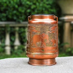 Elephant Solar Lanterns Outdoor Waterproof Hanging Solar Lights Elephant Gifts for Women Men Metal Decorative LED Lanterns for Yard, Patio, Lawn, Tabletop, Pathway, Landscape, Garden Decor