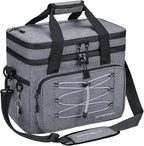 Maelstrom Collapsible Soft Cooler Bag, 24/30/60/75 Cans Beach Cooler, Ice Chest, Leakproof & Portable for Beach, Camping, Road Trips & Grocery Shopping