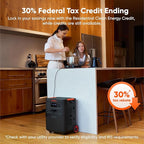 Jackery HomePower 3600 Plus Portable Power Station and Extra Battery with 2x 200W, 3600W AC Output, 7168Wh LFP Solar Generator, Expandable up to 43kWh, Essential Home Backup for Home Use, Emergencies