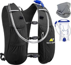 N NEVO RHINO Running Hydration Vest for Women 1.5L Water Bladder Backpack 5L Small -Lightweight Breathable Hydration Vest for Hiking Trail Running Cycling Marathon for Women