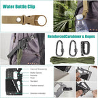 20 in 1 Survival Kit for Men - Emergency & Outdoor Camping Gear, Compact Survival Tools, Essential Camping Accessories, Durable Multi-Tool Set, Practical Gift for Dad, Husband, Outdoorsmen