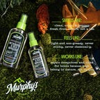 Murphy’s Naturals Mosquito & Tick Repellent, Plant-Based DEET-Free Spray, Outdoor Essentials Kit 3-Pack, 1x4-ounce + 2x2-ounce Pumps, Limited Edition