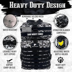 AMERICANPHOENIX 45L Elite Tactical Backpack | 3X Stronger Work & Military Backpack | Water Resistant and Heavy Duty | 3 Day MOLLE Bug Out Bag (Snow Leopard)