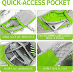 Hydration Pack Backpack, Lightweight Water Backpack with 2L Leakproof Hydration Bladder Daypack for Men Women,Running Hydration Vest for Outdoor Trail