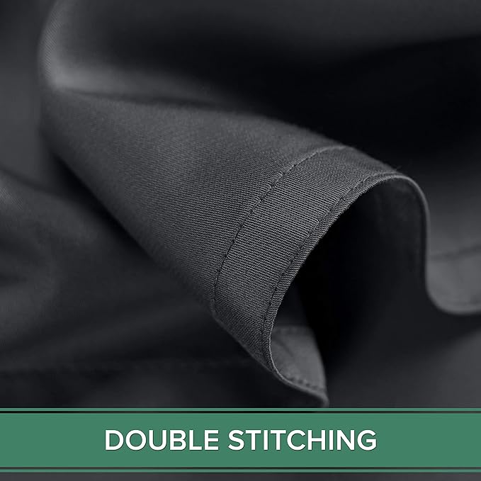 Twin XL Sheets by Pure Bamboo, Genuine 100% Organic Viscose Derived from Bamboo Bed Sheet Set, Luxuriously Soft & Cooling, Double Stitching, Lifetime Quality Promise (Twin XL, Charcoal)