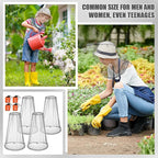 HESTYA 4 Pack Mosquito Bug Net Mesh for Head Mosquito Head Net Face Neck Fly Netting Hood from Insect Bugs Gnats for Outdoor