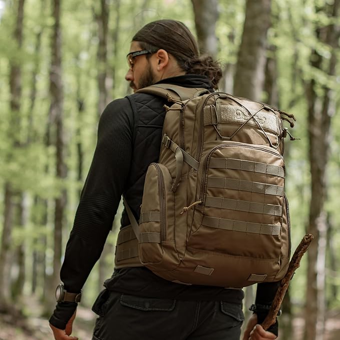 Mardingtop 40L Tactical Backpack for Men,Molle Military Backpack for Hiking,Travel,Camping, Hunting