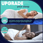 EnerPlex Air Mattress with Built in Pump - Self-Inflating Blow Up Mattress with Neck Support - Inflatable Air Bed for Portable Travel & Home Use