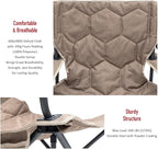 SUNNYFEEL XL Oversized Camping Chair, Folding Camp Chairs for Adults Heavy Duty Big Tall 500 LBS, Padded Portable Quad Arm Lawn Chair with Pocket for Outdoor/Picnic/Beach/Sports