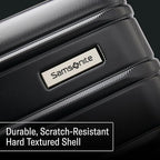 Samsonite Omni 2 Hardside Expandable Luggage with Spinner Wheels, 2-Piece Set (19/24), Lagoon Blue