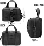 Upgrade Molle Rip Away Ifak Pouch, Tactical Small Belt First Aid Pouch Medical Utility EMT Pouch Only