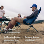 Helinox Chair One Highback (re) High-Performance Camping Chair, Blackout