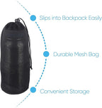 Canteen Stainless Steel Water Bottle with Nested Camping Cup and Lid for Bug Out Bag, Bushcraft Gear, Metal Canteen with a Wide Mouth Water Bottle and Mess Kit