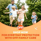 OFF! Family Care Mosquito, Tick, and Insect Repellent, Bug Spray Containing 15% DEET, Protects Against Mosquitoes, 4 Oz, 2 Count