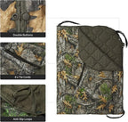 LOOGU Camo Blanket Waterproof Insulation Poncho Liner for Outdoor Camping, Hiking, Hunting, Survival, Backpacking, Picnicking