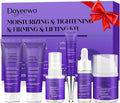 Skin Care Set,6Pcs Professional Womens Teens Tighten Lift Firm Skincare,Hydrate Anti-Aging Facial Routine Kit Travel Gift Set,Birthday Christmas Secret Santa Gifts for Women Teenage Girl Wife Mom | Professional
