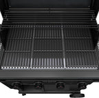 Char-Broil Pro Series with Amplifire Infrared Technology 4-Burner Propane Gas Grill and Griddle Cabinet, Black 463279224
