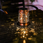 Dog Solar Lanterns Outdoor Waterproof Hanging Solar Lights Dog Gifts for Women Men Metal Decorative LED Lanterns for Yard, Patio, Lawn, Tabletop, Pathway, Landscape, Garden Decor, Dog Lovers Gifts