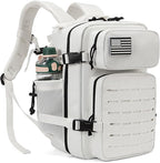 QT&QY 25L/45L Military Tactical Backpack For Men Molle Daypack 3 Day Bug Out Bag Hiking Rucksack With Bottle Holder