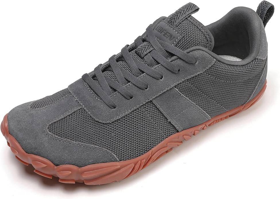 UBFEN Sneakers Barefoot Shoes for Womens Mens Minimalist Trail Running Hiking Comfortable Walking