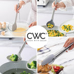 COOK WITH COLOR Silicone Cooking Utensils, Kitchen Utensil Set, Easy to Clean Silicone Kitchen Utensils, Cooking Utensils for Nonstick Cookware, Kitchen Gadgets Set, 38 Piece, Gray