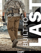CQR Men's Tactical Pants, Water Resistant Ripstop Cargo Pants, Lightweight EDC Work Hiking Pants, Outdoor Apparel