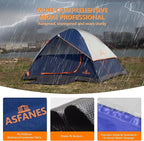 2-12 Person Tents for Camping Waterproof, Backpack Double Layer Tents, Perfect Picnics, Fishing and Backyard Camping