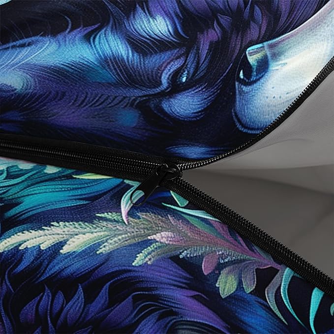 Sleeping Bags for Adults and Kids，3D Printing Camping Sleeping Bag for Girls Boys Lightweight Waterproof Cold/Warm 3-Season，Outdoor Travel with Compression Bags