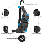 NICGID Sling Bag Chest Shoulder Backpack Crossbody Bags Casual Daypack for Men Women